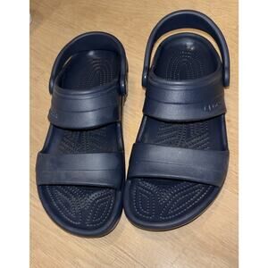 CROCS Unisex Men’s Size 6/Women’s Size 8 Classic Sandals Navy
